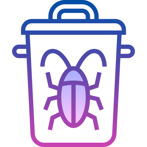 Cockroach Detailed bright Gradient icon
