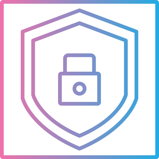 Security Shield Generic gradient outline icon