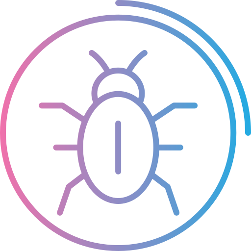 Bug Generic gradient outline icon