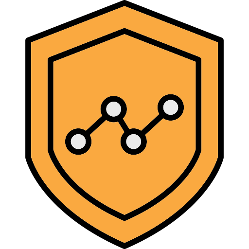 escudo de seguridad Generic color lineal-color icono