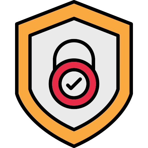 Security check Generic color lineal-color icon