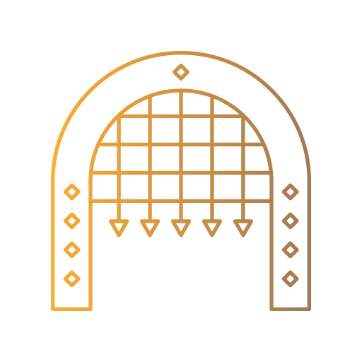 Gate Generic gradient outline icon