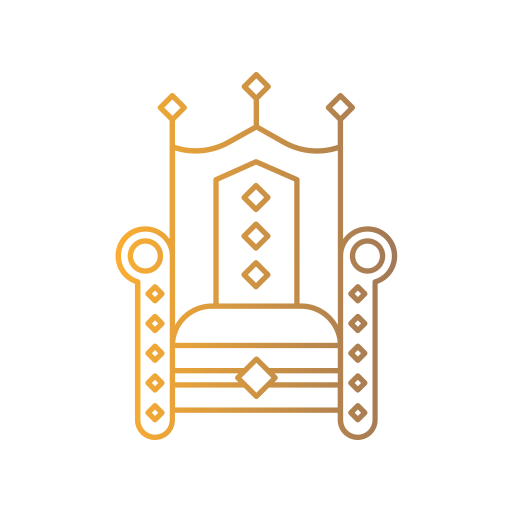 trono Generic gradient outline icona