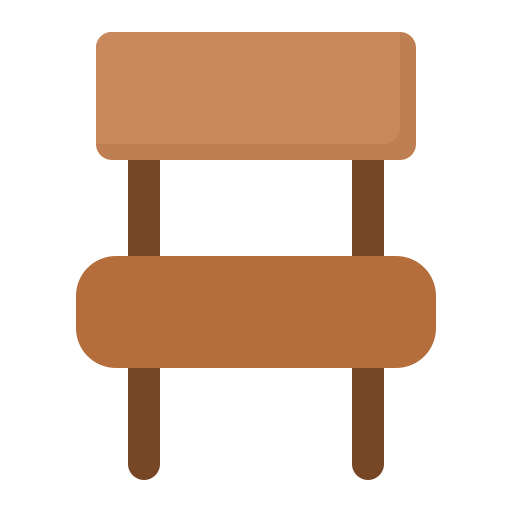 Chair Generic color fill icon