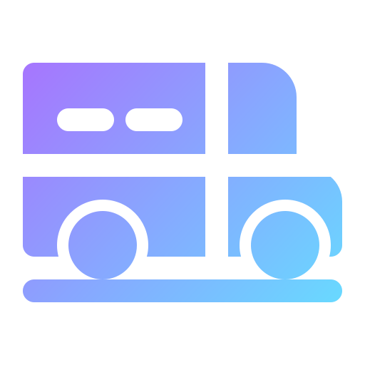 Автобус Generic gradient fill иконка
