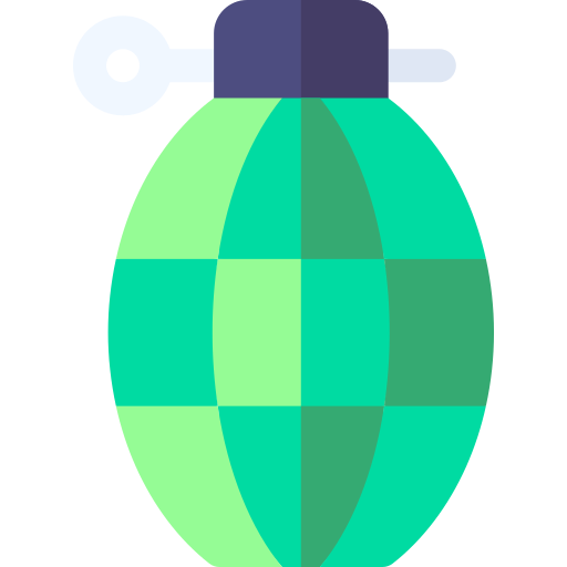 Grenade Basic Rounded Flat icon