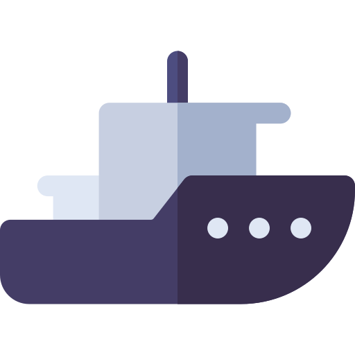 ボート Basic Rounded Flat icon