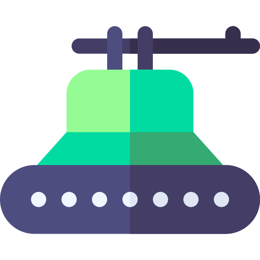 탱크 Basic Rounded Flat icon
