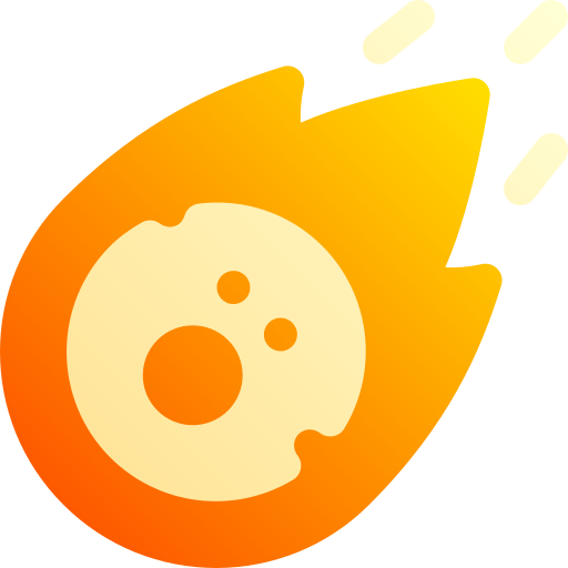 Meteor Basic Gradient Gradient icon