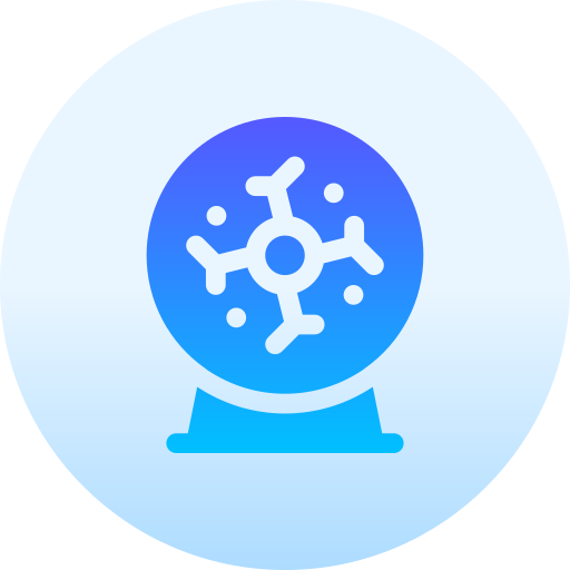 kula plazmowa Basic Gradient Circular ikona