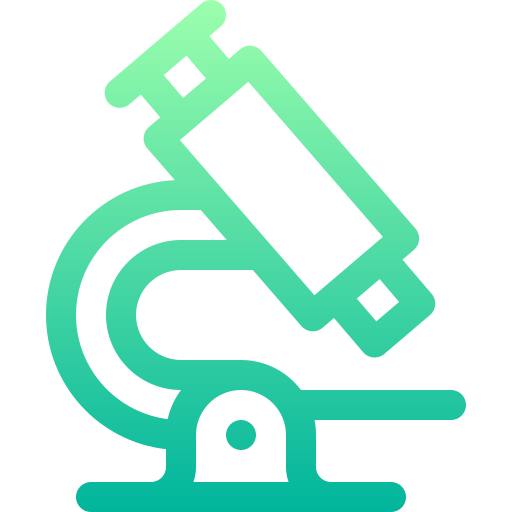 Микроскоп Basic Gradient Lineal color иконка