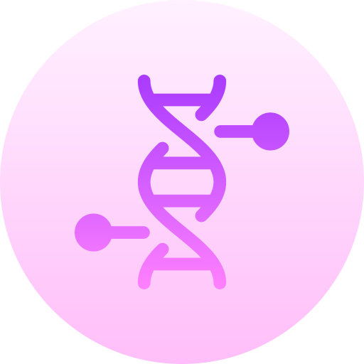 ДНК Basic Gradient Circular иконка