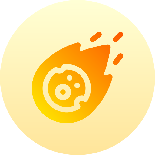 流星 Basic Gradient Circular icon