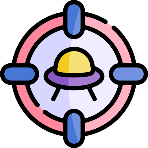 표적 Kawaii Lineal color icon