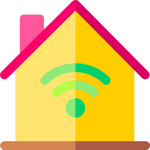 Telecommuting Basic Rounded Flat icon