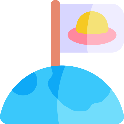 außerirdischer Kawaii Flat icon