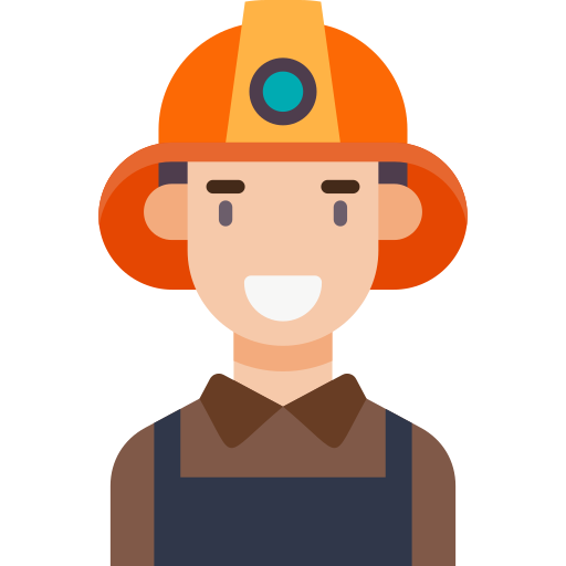 Miner Generic color fill icon