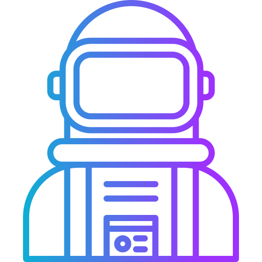 astronauta Generic gradient outline ikona