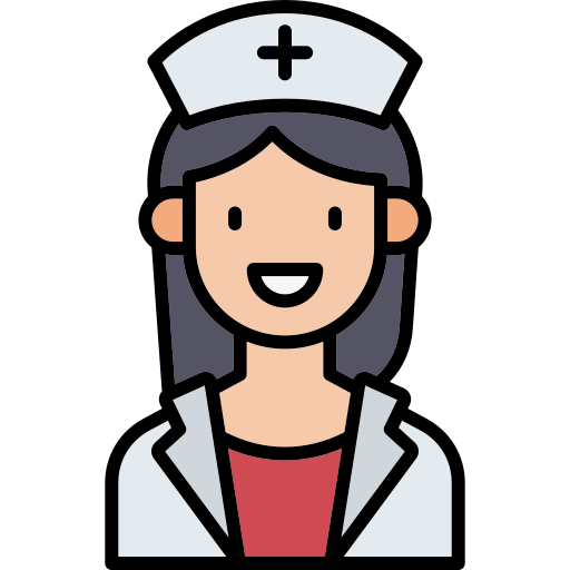 pielęgniarka Generic color lineal-color ikona