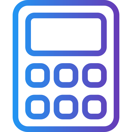 taschenrechner Generic gradient outline icon