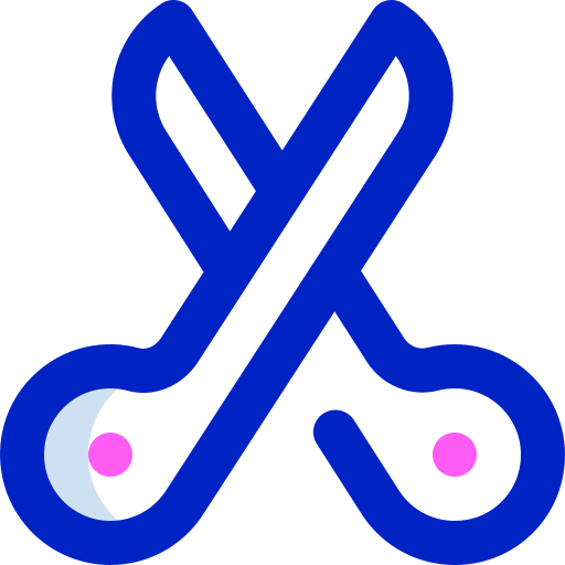 Scissors Super Basic Orbit Color icon