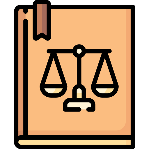 법률 책 Special Lineal color icon