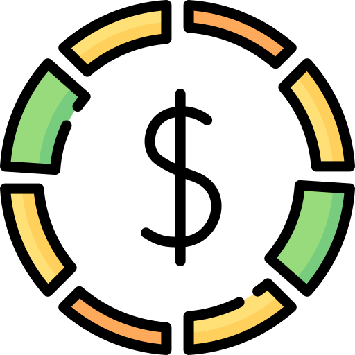 파이 차트 Special Lineal color icon