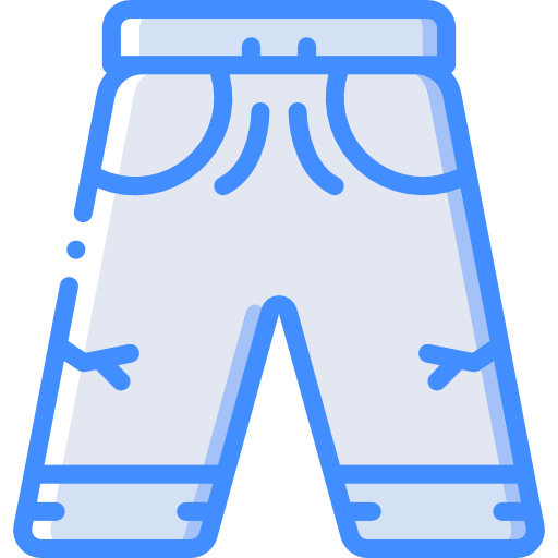 Shorts Basic Miscellany Blue icon