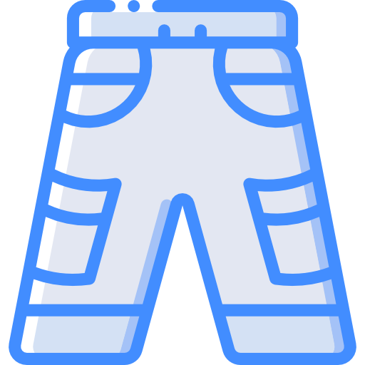 pantalones cortos Basic Miscellany Blue icono
