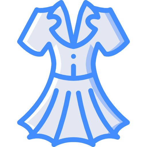 vestido Basic Miscellany Blue icono