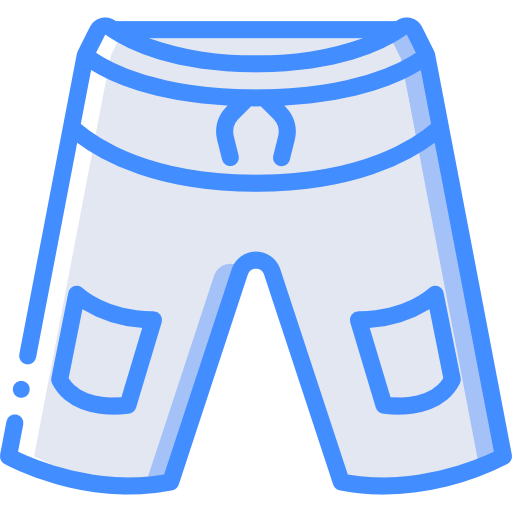 pantaloncini Basic Miscellany Blue icona