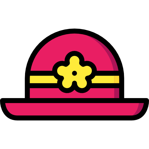 sombrero Basic Miscellany Lineal Color icono