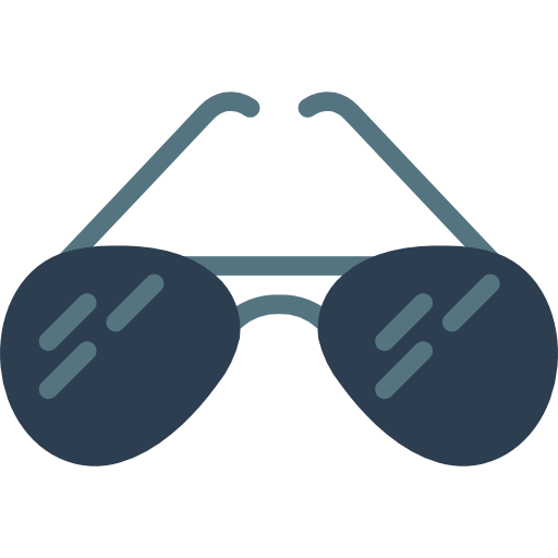des lunettes de soleil Basic Miscellany Flat Icône
