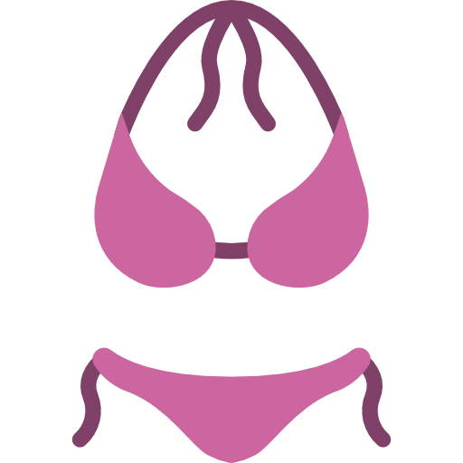 bikini Basic Miscellany Flat icona