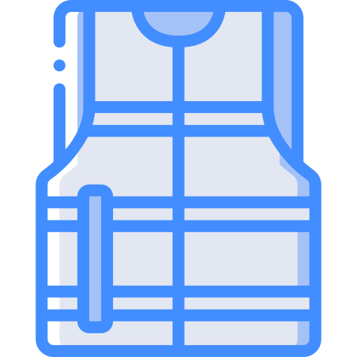Lifejacket Basic Miscellany Blue icon