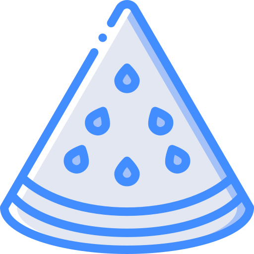 Watermelon Basic Miscellany Blue icon