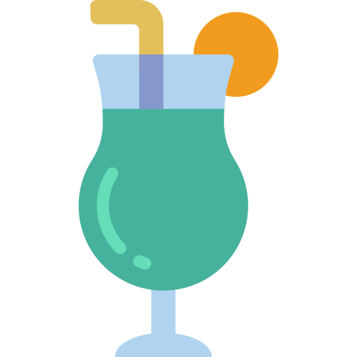 cocktail Basic Miscellany Flat icona