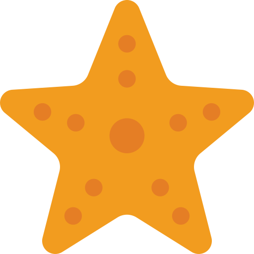 stella marina Basic Miscellany Flat icona