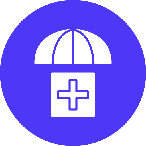 Health Insurance Generic color fill icon