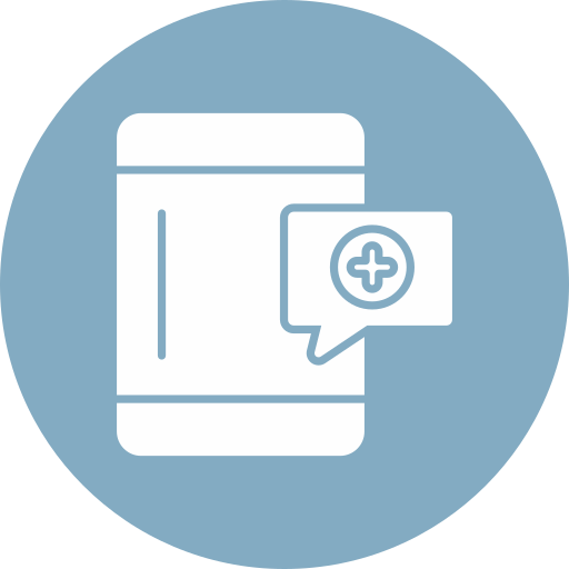Online counseling Generic color fill icon
