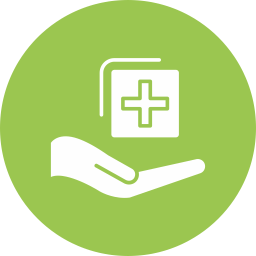 Medical support Generic color fill icon