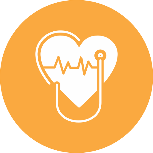 Cardiology Generic color fill icon