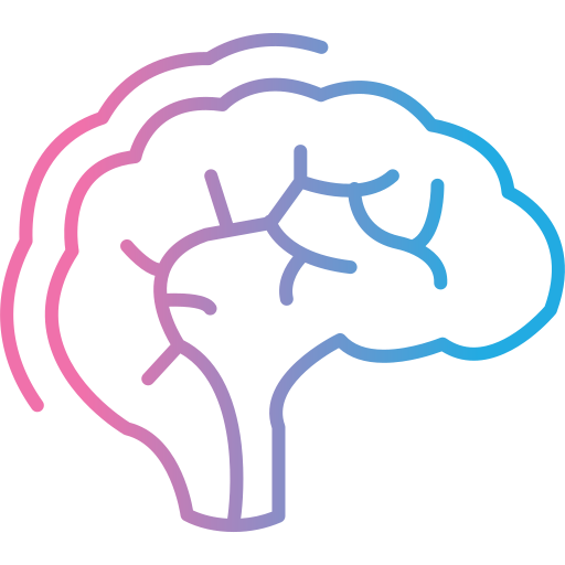 cérebro humano Generic gradient outline Ícone