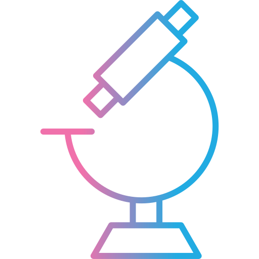 mikroskop Generic gradient outline ikona