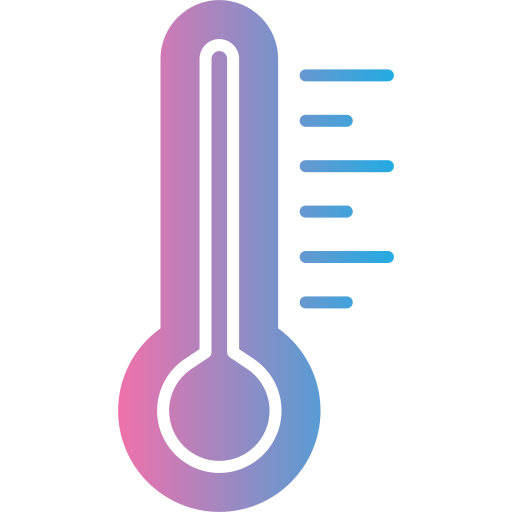 termômetro Generic gradient fill Ícone