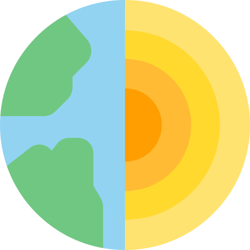 地質学 Basic Rounded Flat icon