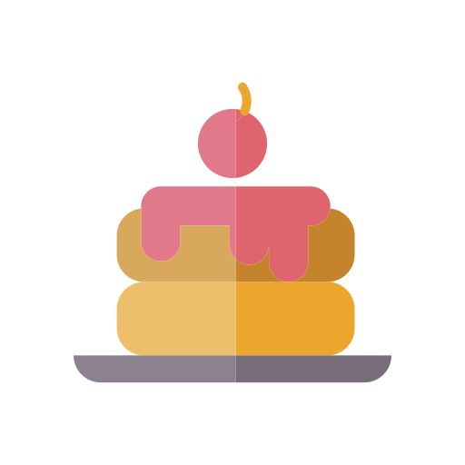 Pancake Generic color fill icon