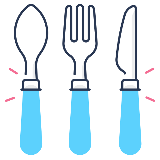 Cutlery Generic color fill icon