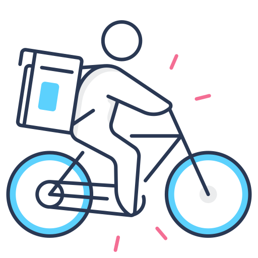 Delivery Man Generic color fill icon