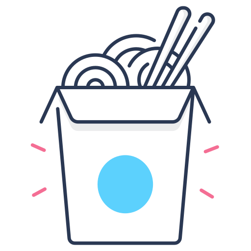 Noodles Generic color fill icon